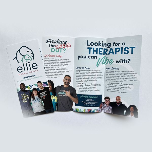Ellie Trifold printed by Expressway Printing