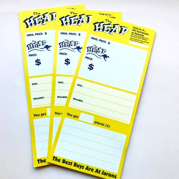 HEAP Tickets printed by Expressway Printing