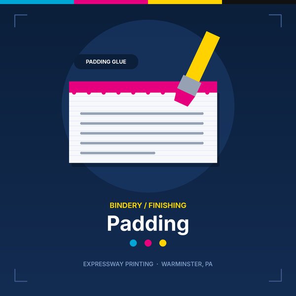 Illustration of padding by Expressway Printing